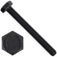 Болт шестигранный с полной резьбой М48х420 DIN 933 класс прочности 8.8