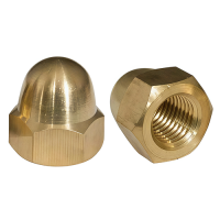 Гайка колпачковая М3 DIN 1587 латунь 